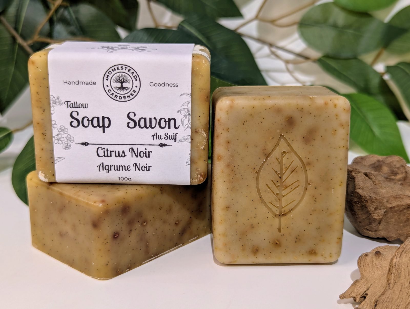 Citrus Noir Soap
