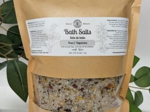 Bath Salts - Rose & Peppermint